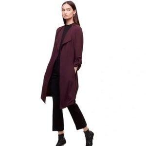 Baboon Flowy Trench Coat Small Excellent Condition